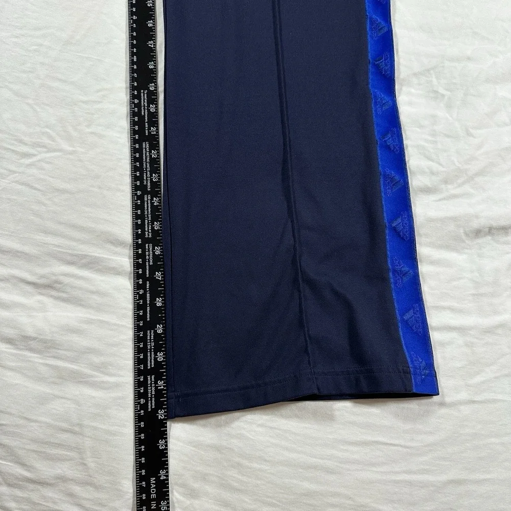 Adidas Sweat Pants The Stripe Logo Elastic Waist Navy‎ Joggers Men's Large